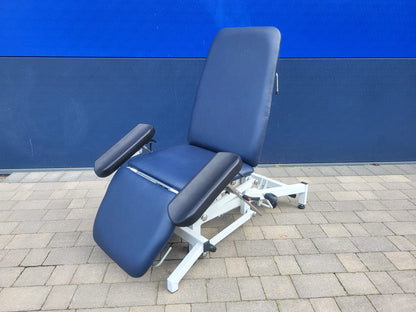 Reconditioned Three Section Electric Phlebotomy Treatment Couch