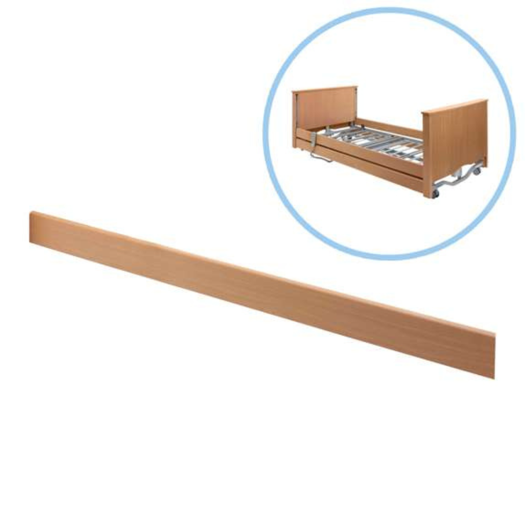 Wooden Bar Side Rail in Beech for Casa Elite Bed