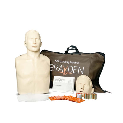Brayden CPR Manikin with WHITE Lights