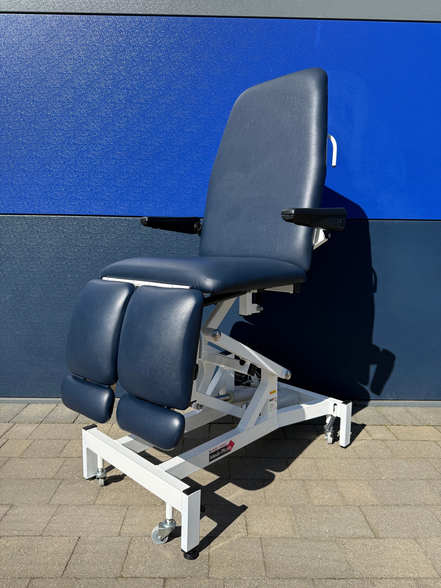 Reconditioned Three Section Electric Podiatry Couch