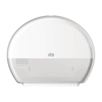 Tork Mini Jumbo Toilet Roll Dispenser White T2