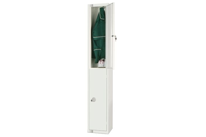 All White Lockers