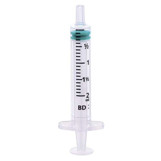 BD Emerald Hypodermic Syringe - Luer Slip Concentric - 2ml x 100