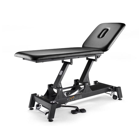 fortress stability 2section black frame black upholstery 5   non electric