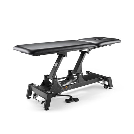 fortress stability 2section black frame black upholstery 6  non electric