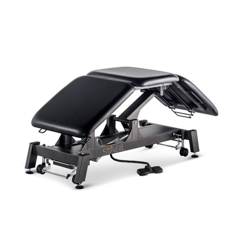Pro 3-Section Treatment Couch  - Black