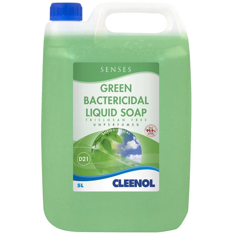 green bactericidal liquid soap 5l