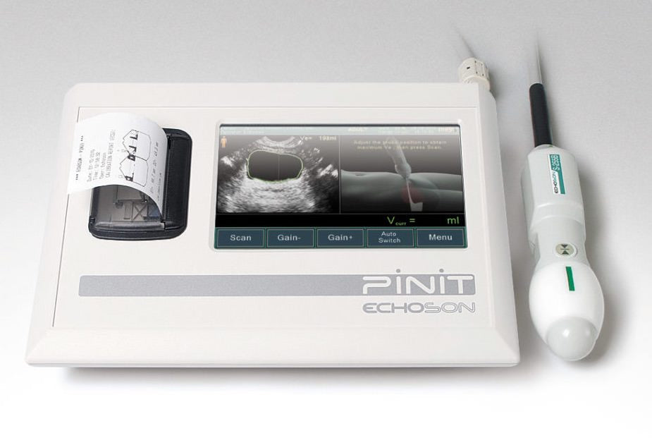 Pinit- Portable bladder scanner display