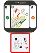 Primedic HeartSave Y & YA Adult/Paediatric Defibrillator Pads (1 set)