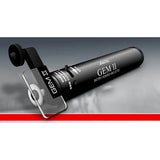 A black GEM II battery powered ring cutter kit with a finger guard unit and a battery cartridge visible.