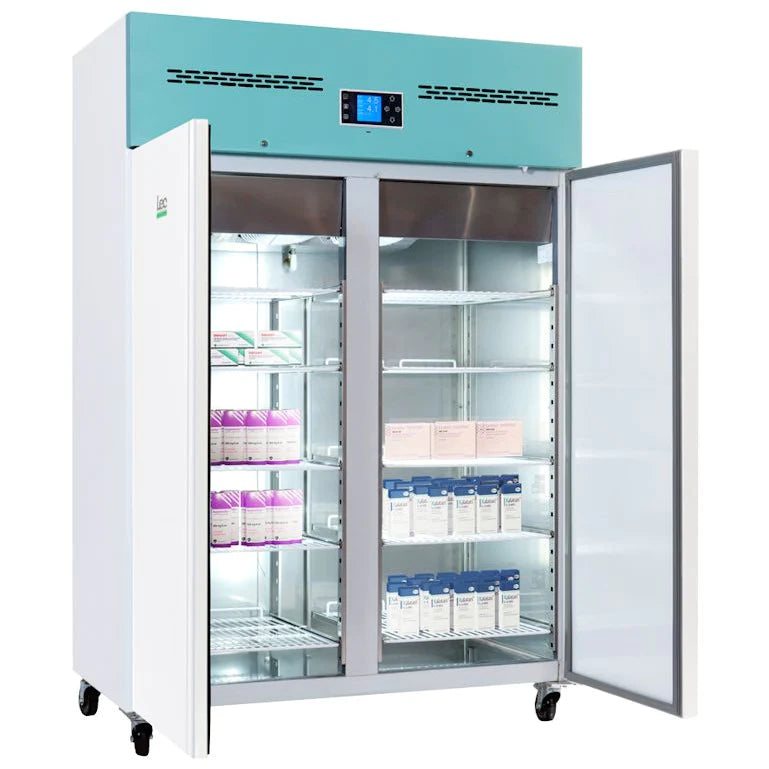 Lec Medical 1200 Litre Freestanding Large Fridge - Solid Door - PSR1200