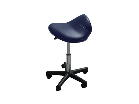 saddle stool main image blue