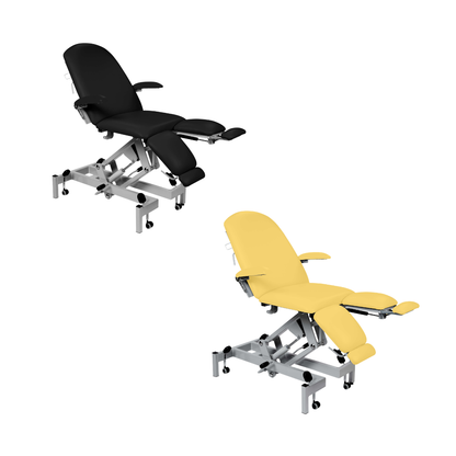 Sunflower Fusion Podiatry Treatment Couch | Electric | Gas Assisted Head & Foot Section
