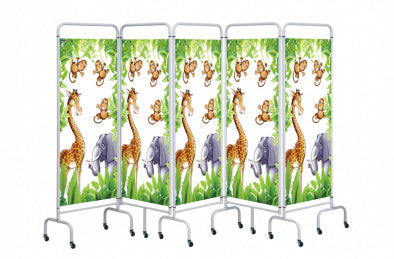 Sunflower - 5 Panel Mobile Folding  Screen
