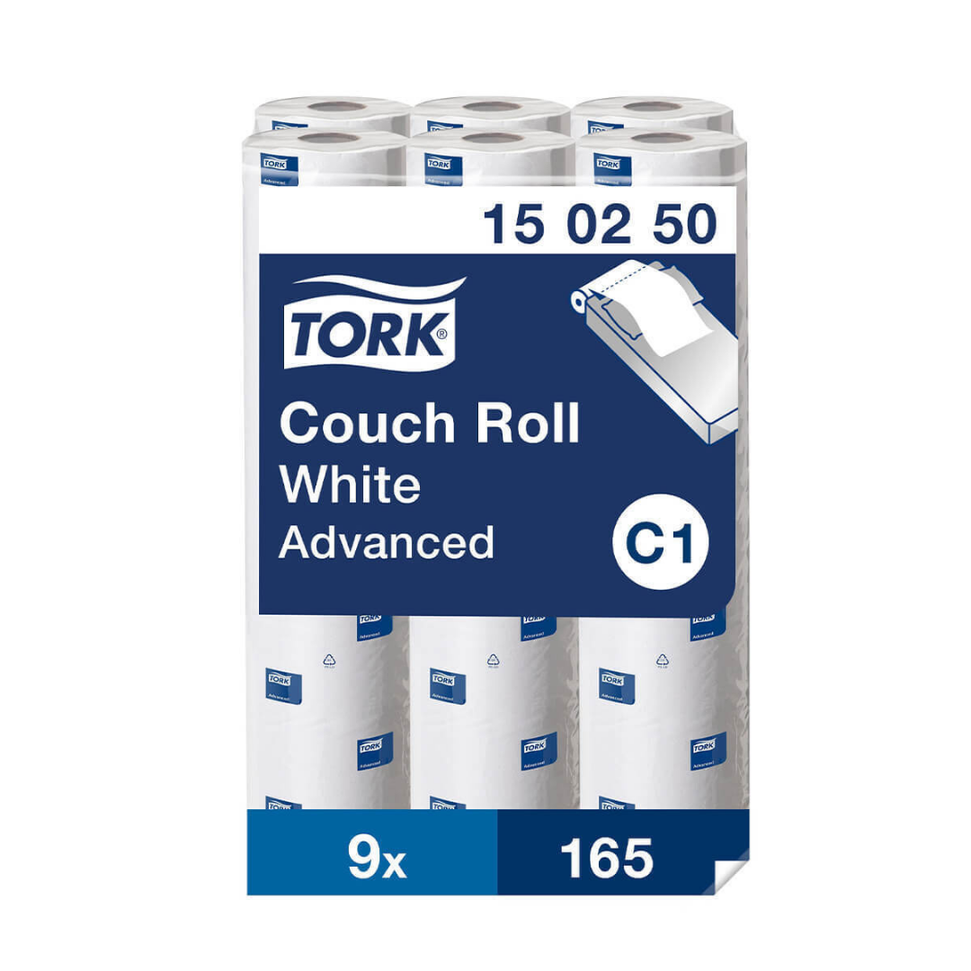 Couch Roll Paper White 56m x9