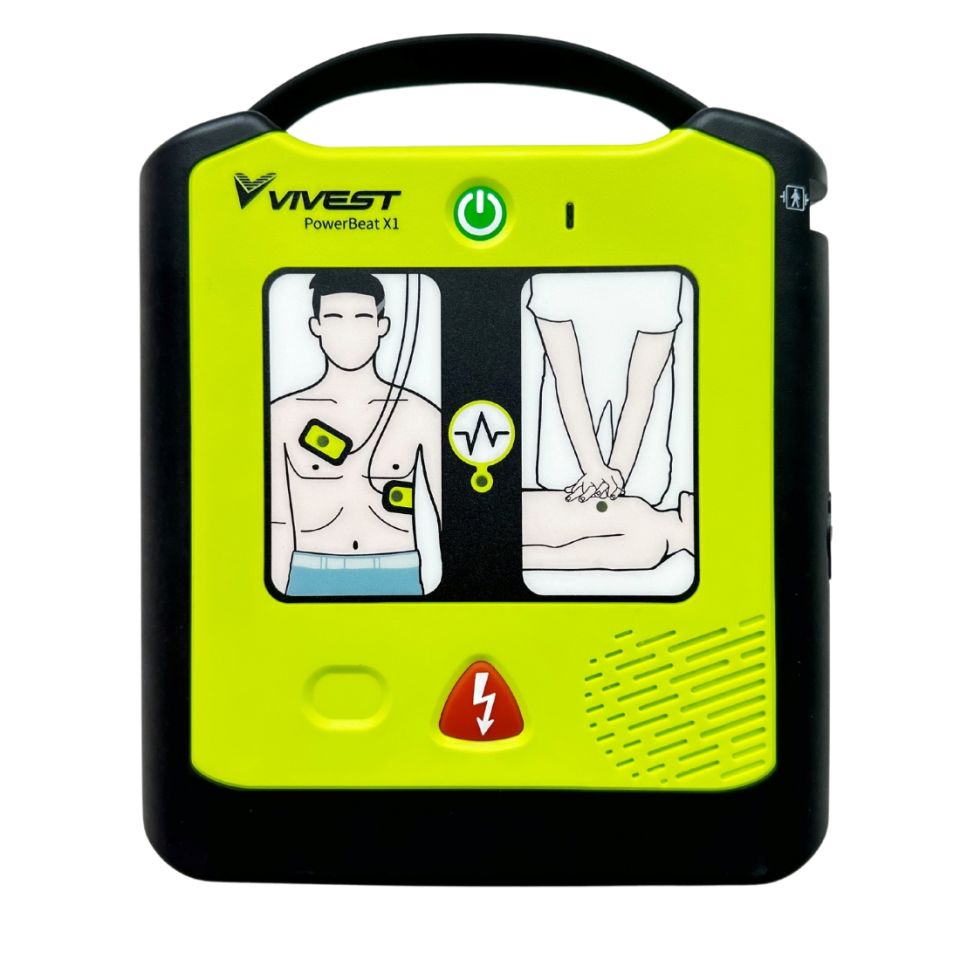 Vivest PowerBeat X1 Semi-Automatic Defibrillator
