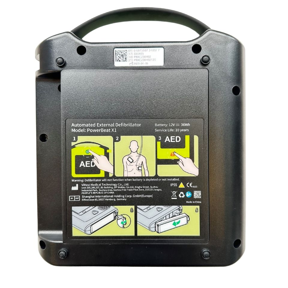 Vivest PowerBeat X1 Semi-Automatic Defibrillator