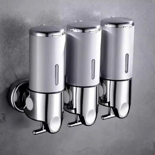 Wall-Mounted Stainless Steel Soap Dispenser