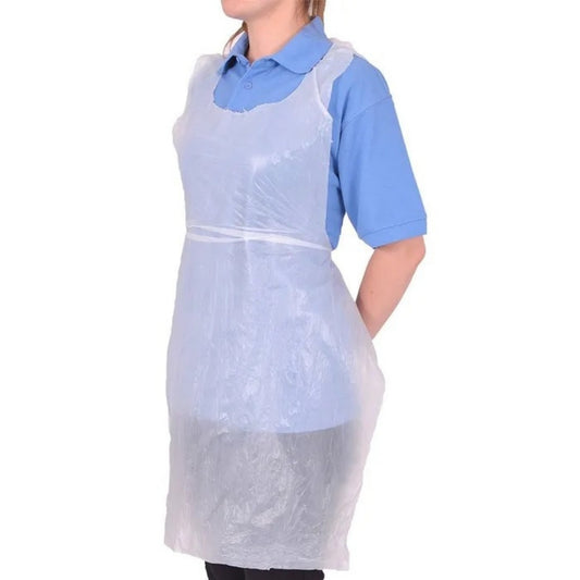 White Disposable Aprons on a Roll x200 for Healthcare & Medical Use