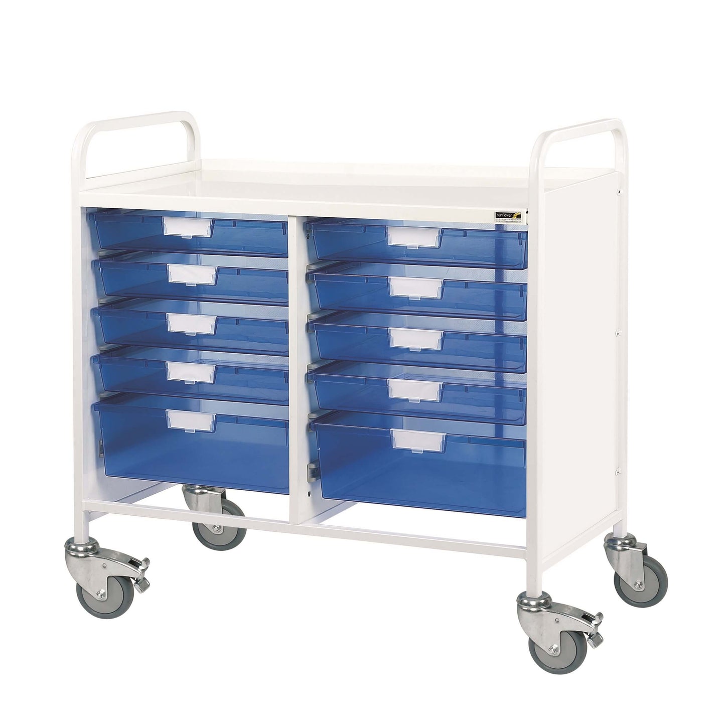 Sunflower - VISTA 100 Trolley - 8 Single/2 Double Trays