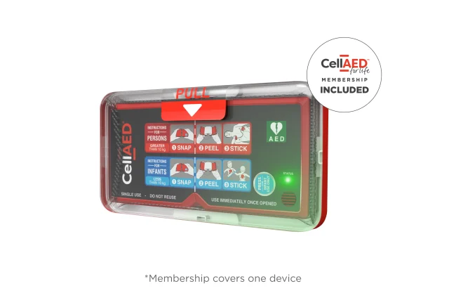 CellAED Unit & CellAED for life™ 12 month membership