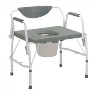 Deluxe Bariatric Drop Arm Commode