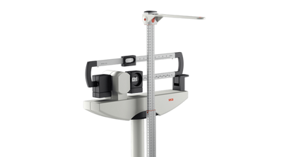seca 700 - Mechanical column scale with sliding beams (160 kg / 440 lbs)