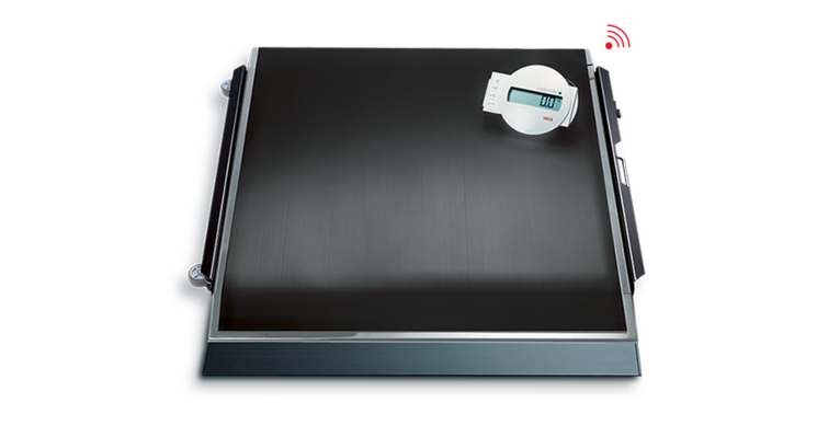 seca 675 - Class III high capacity digital wheelchair scale with remote display, BMI, Wirleless Connectivity