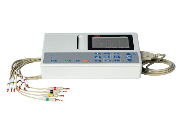 seca CT8000i-2 - NEW 12 lead, 3 Channel high quality interpretive ECG with 5" colour LCD screen, easy patient data entry, PDF ECG export via USB - compatible with emis, SystmOne, Vision…