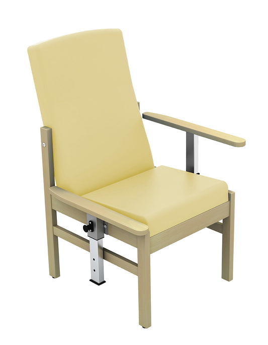 Sunflower - Atlas Patient Mid Back Arm Chair with Drop Arms