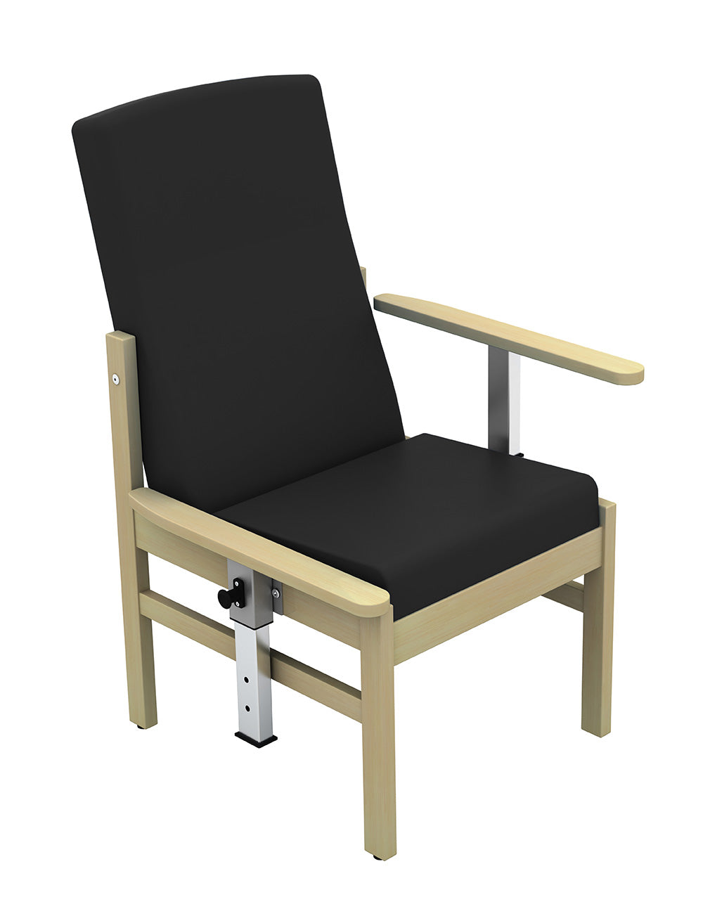 Sunflower - Atlas Patient Mid Back Arm Chair with Drop Arms