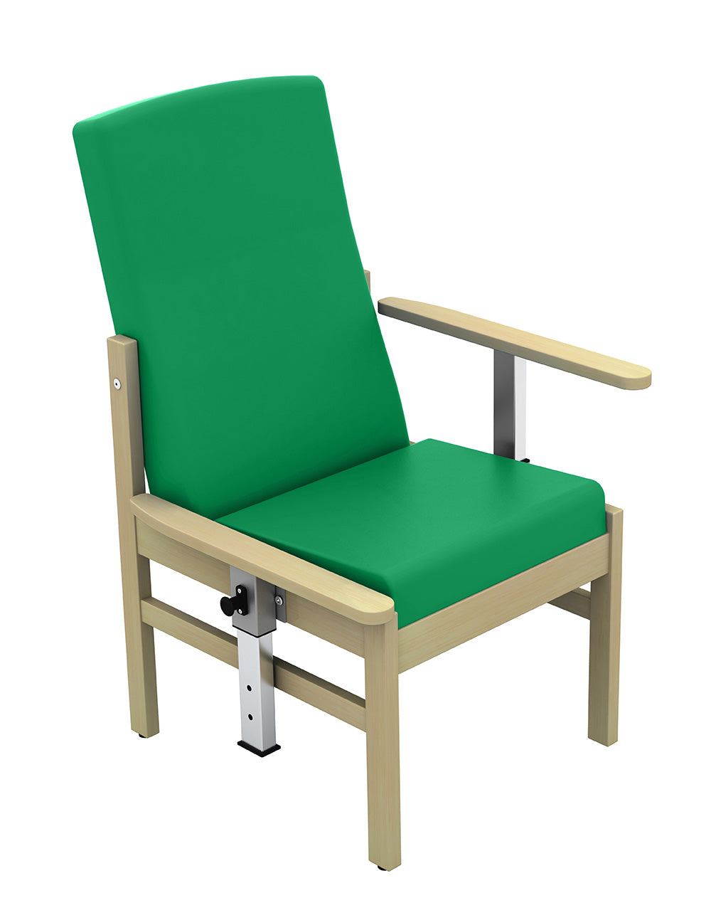 Sunflower - Atlas Patient Mid Back Arm Chair with Drop Arms