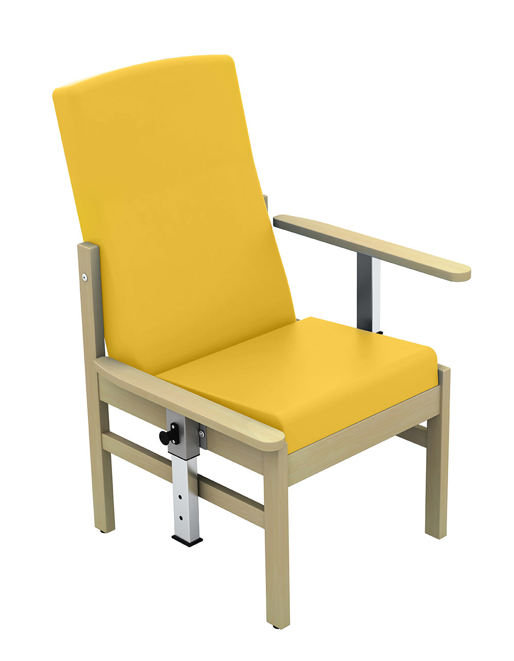 Sunflower - Atlas Patient Mid Back Arm Chair with Drop Arms