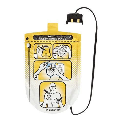 Defibtech Lifeline AED and Auto Defibrillator PADS
