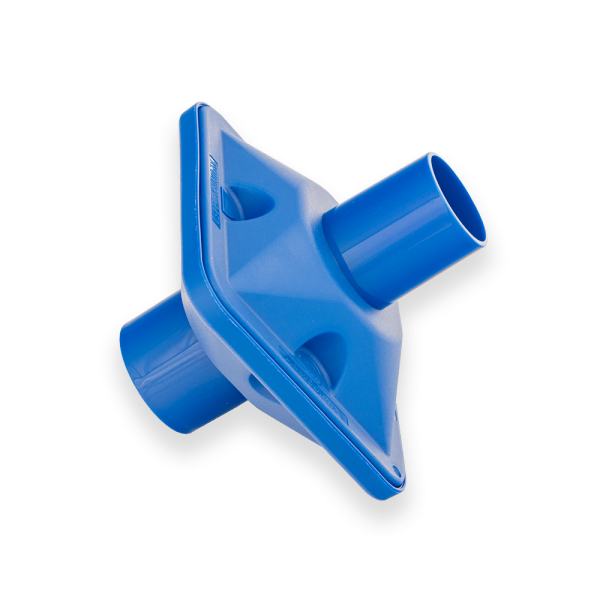 Vitalograph - Blue BVF + Noseclip (50), fits Vitalograph, MIR, MicroMedical