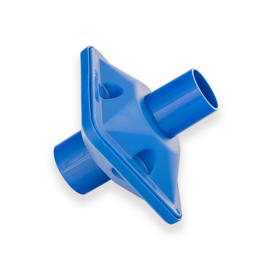 Vitalograph - Blue BVF + Noseclip (50), fits Vitalograph, MIR, MicroMedical
