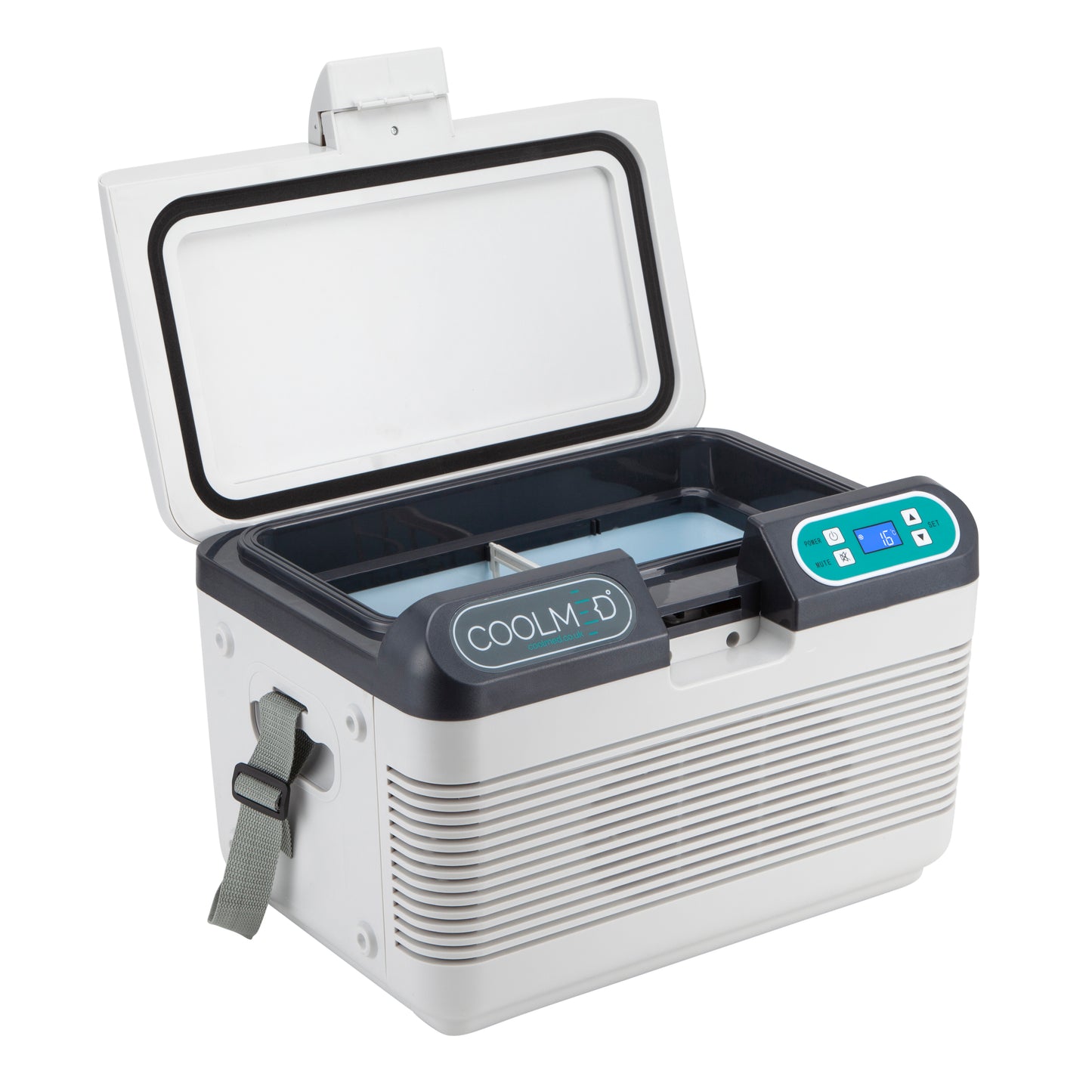Coolmed Portable Powered Vaccine Carrier Medical Cool Box - 12L