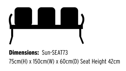 Sunflower - Neptune Visitor 3 Seat Module