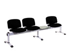 Sunflower - Visitor 4 Section Module - Incorporating 3 Seats/Backs & 1 Magazine Table
