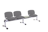 Sunflower - Visitor 4 Section Module - Incorporating 3 Seats/Backs & 1 Magazine Table
