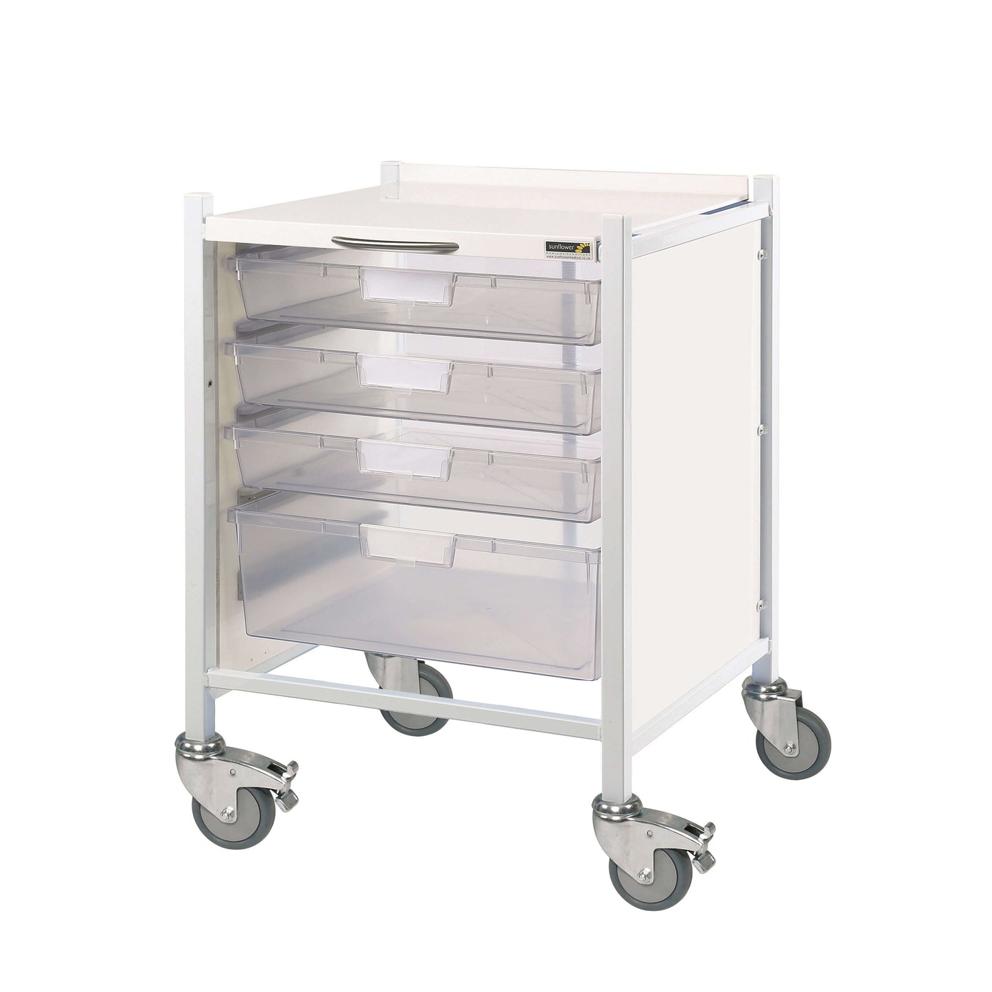 Sunflower - VISTA 40 Trolley - 3 Single/1 Double depth Trays