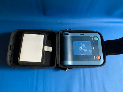 Pre-Owned, Philips Heartstart FRX Defibrillator (With new battery & PAD's) - Semi Automatic