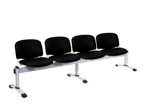 Sunflower - Visitor 4 Section Waiting Room Module - Incorporating 4 Seats/Backs