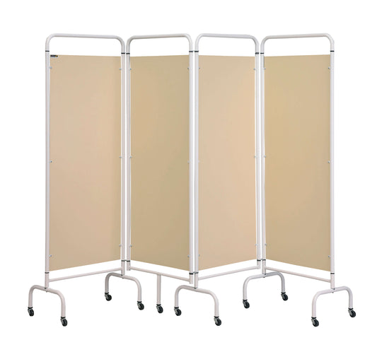 Sunflower - 4 Panel Mobile Folding Hospital Ward Screen