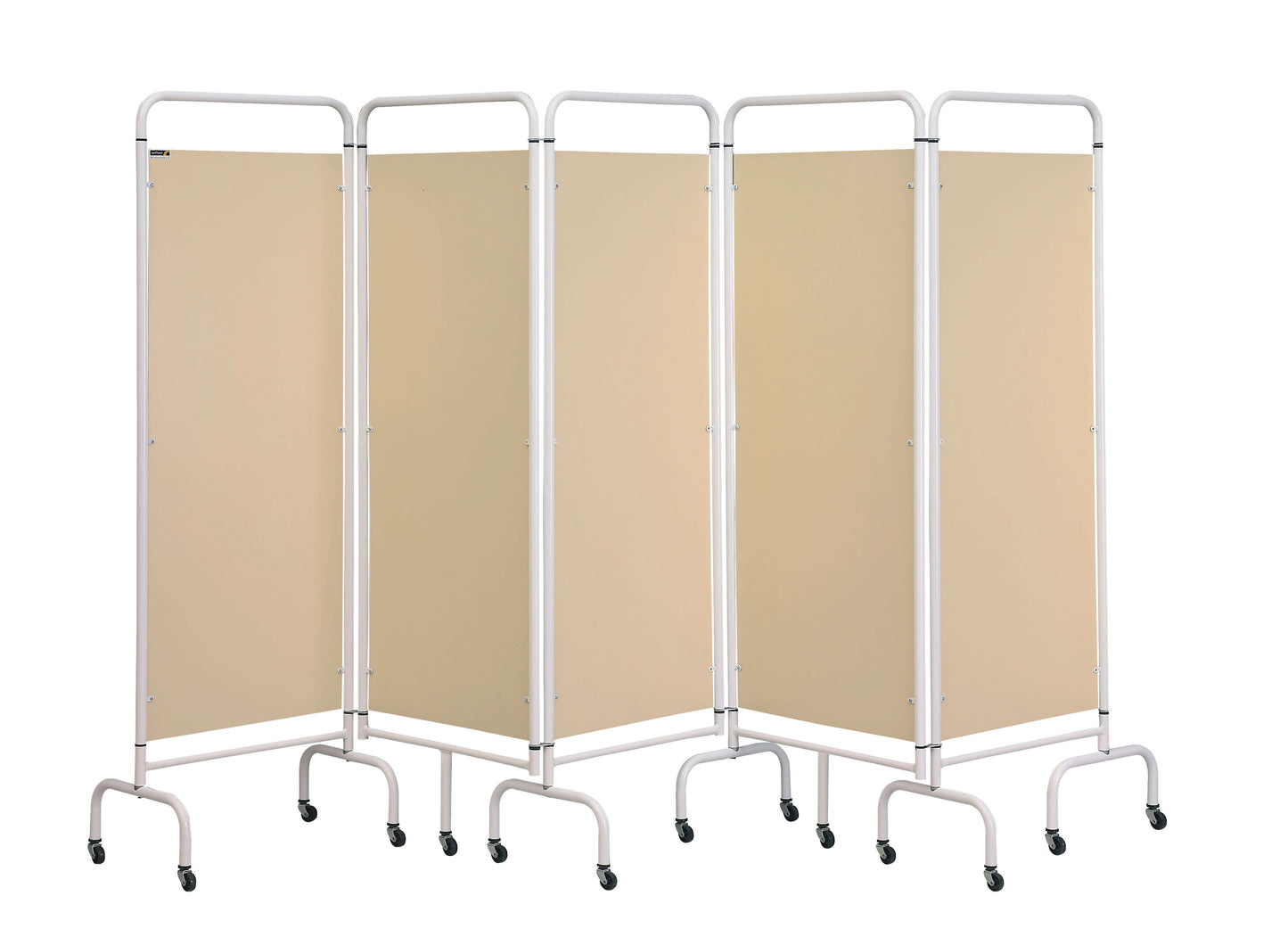 Sunflower - 5 Panel Mobile Folding Hospital Ward Screen