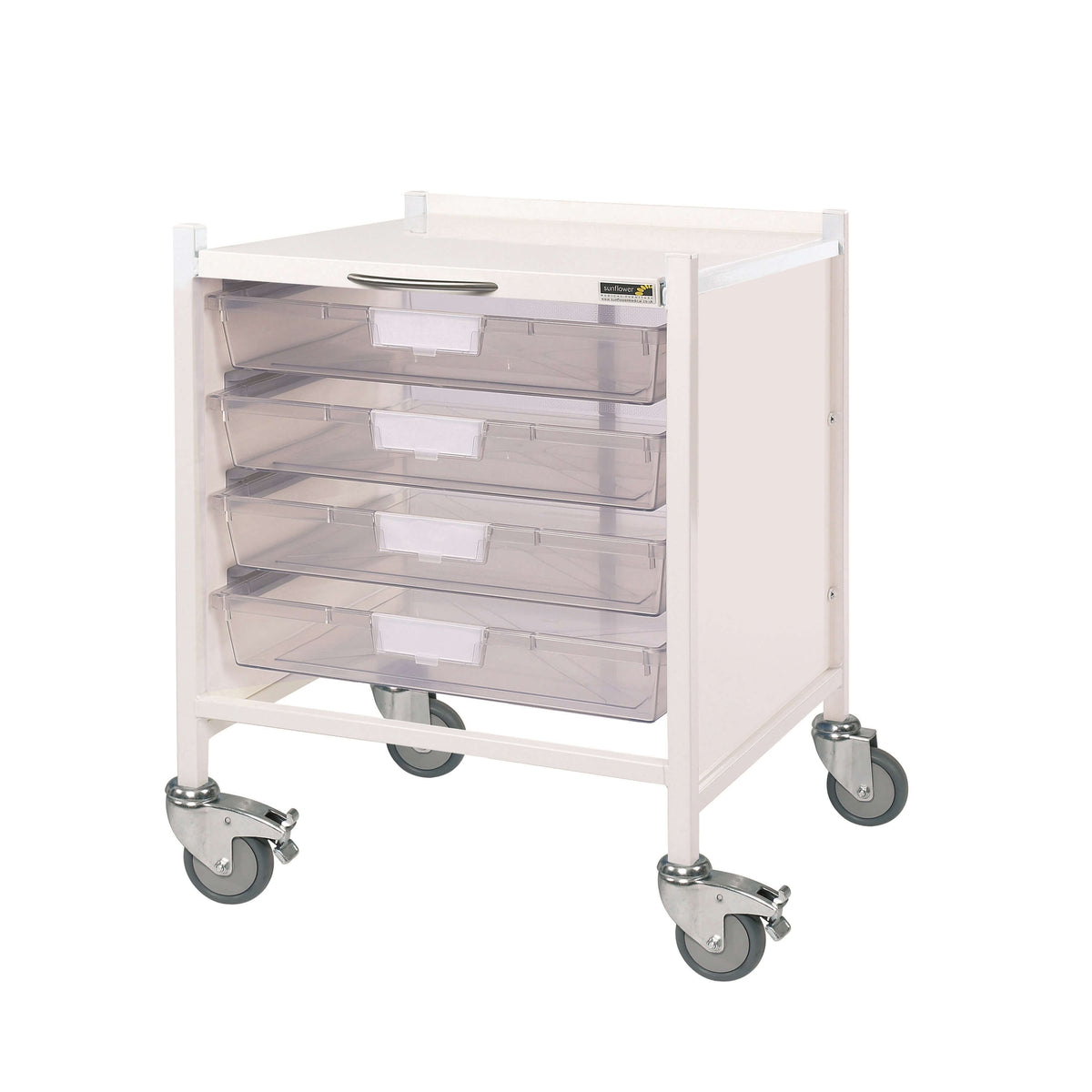 Sunflower - VISTA 15 Trolley - 4 Single Depth Trays