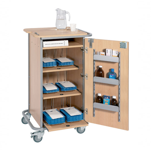 Sunflower - Monitored Dosage System Trolley - Small, 6 Racks