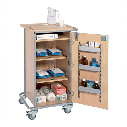 Sunflower - Monitored Dosage System Trolley - Small, 4 Racks