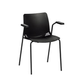 Sunflower - Neptune Visitor Chair with Arms and Moulded Seat
