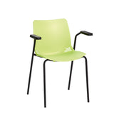 Sunflower - Neptune Visitor Chair with Arms and Moulded Seat